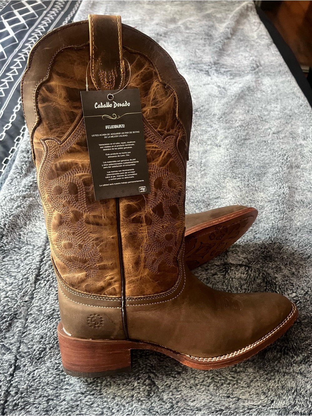 Corral Women’s Brown Leather Western Boots size 26 is 10 USA. - Picture 7 of 11